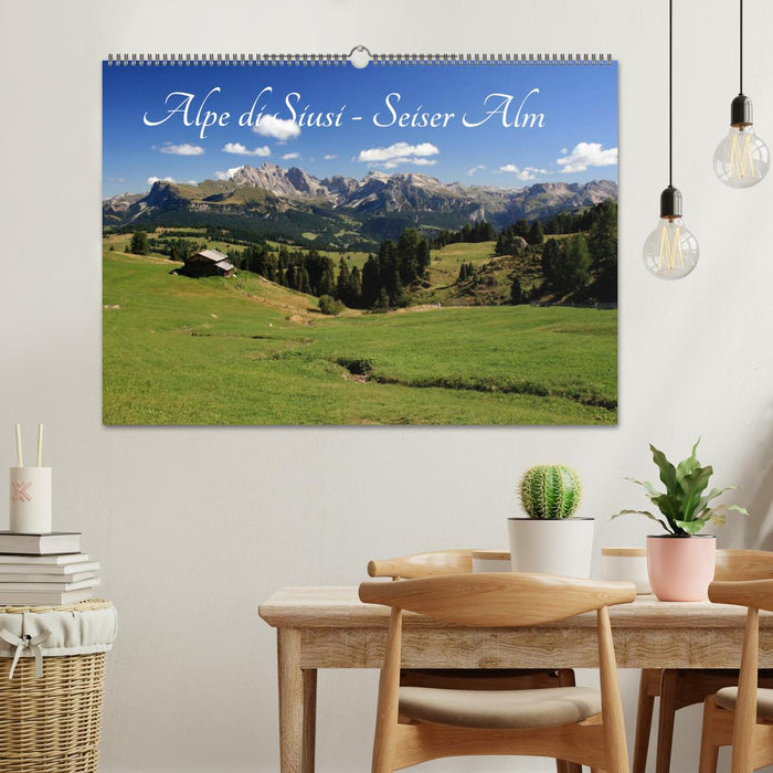 Alpe di Siusi - Seiser Alm (CALVENDO Wandkalender 2027)