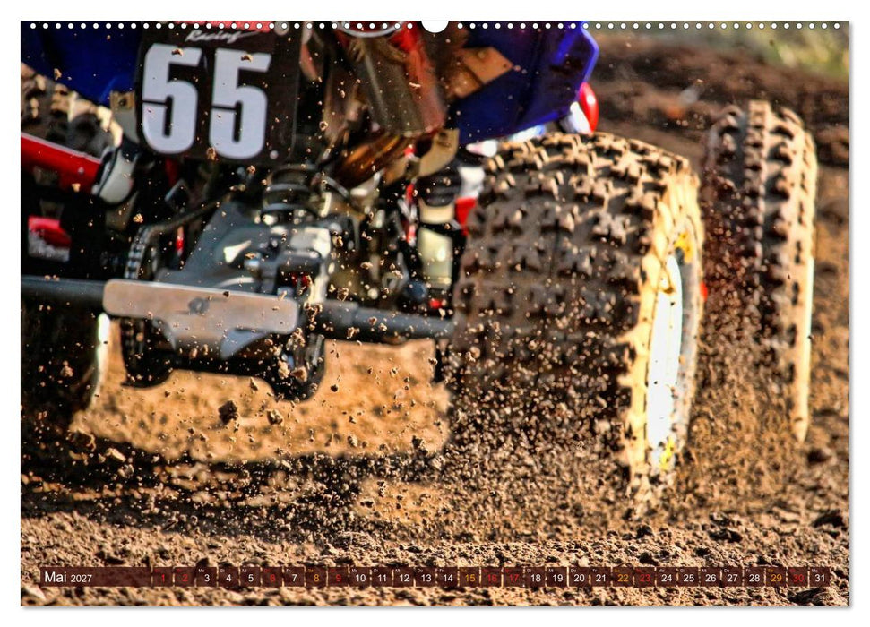 Quad - so cool (CALVENDO Premium Wandkalender 2027)