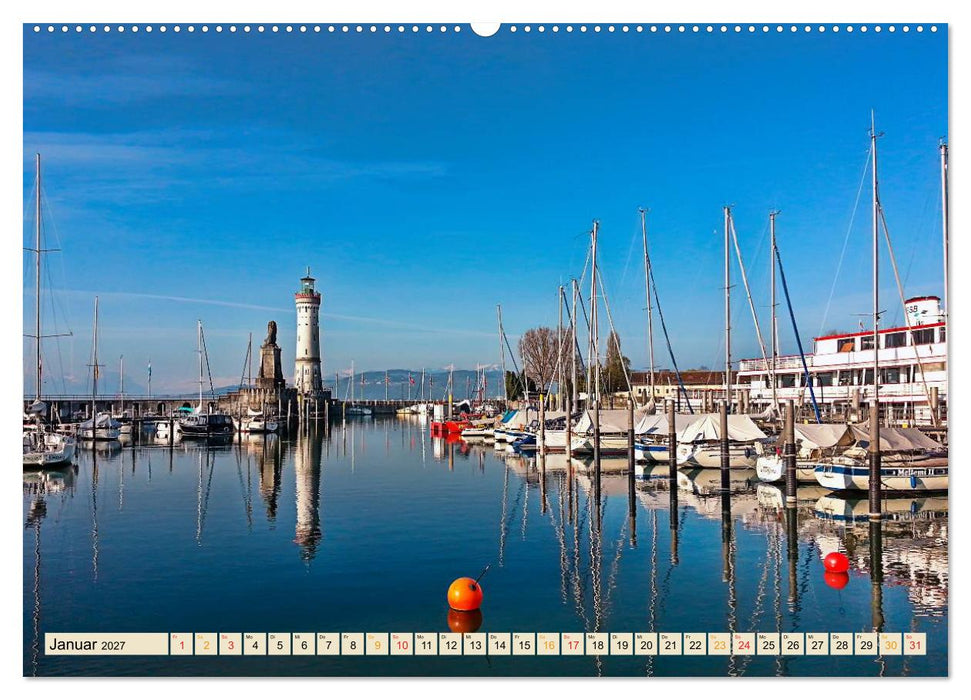 Bodensee - "Die Dörfer sind wie ein Garten..." (Rainer Maria Rilke) (CALVENDO Wandkalender 2027)