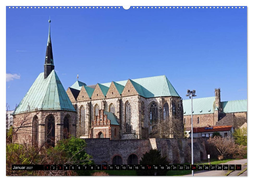 Magdeburg an der Elbe 2027 (CALVENDO Premium Wandkalender 2027)