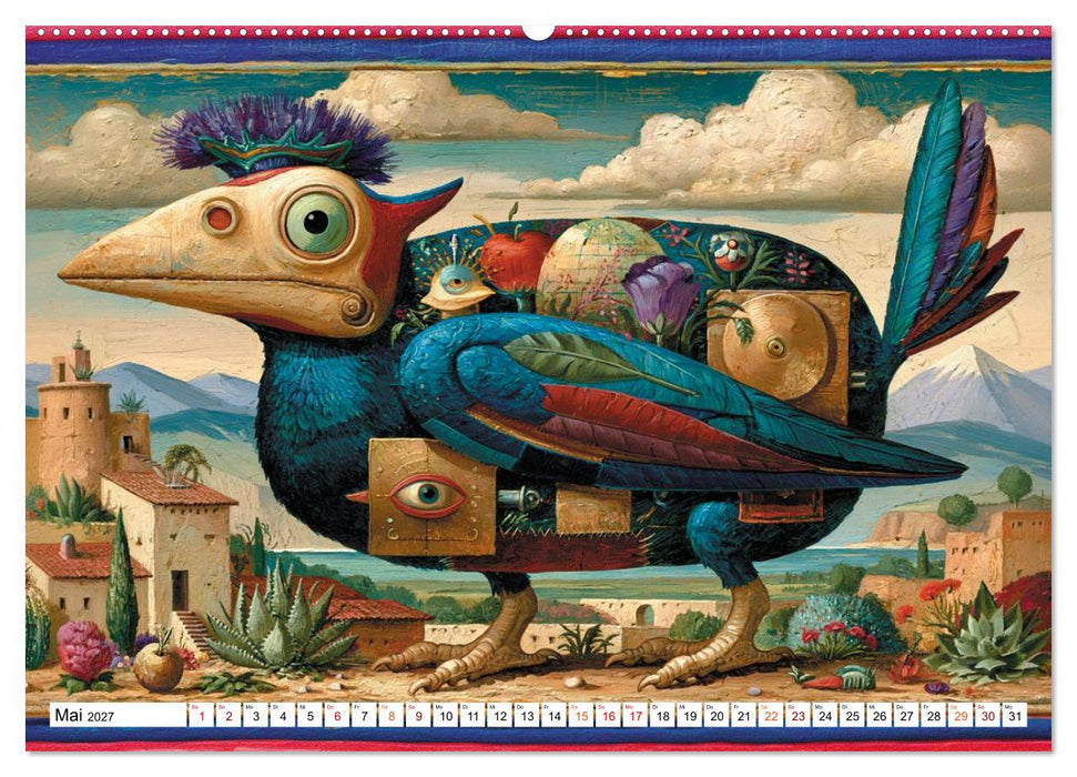 Schräge Vögel im Blick (CALVENDO Premium Wandkalender 2027)