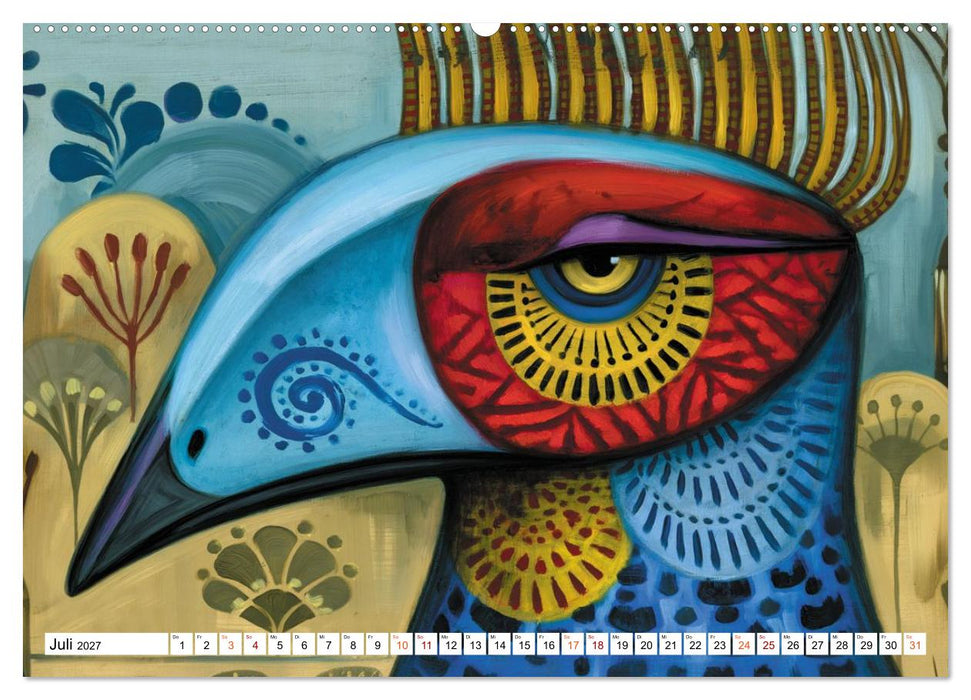 Schräge Vögel im Blick (CALVENDO Premium Wandkalender 2027)