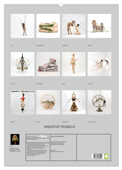KREATIVE FESSELN (CALVENDO Wandkalender 2027)