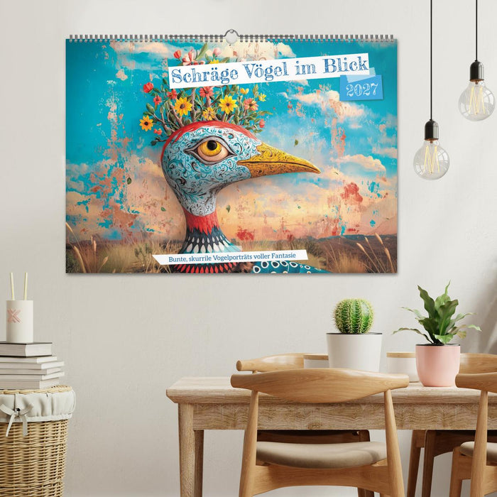 Schräge Vögel im Blick (CALVENDO Wandkalender 2027)