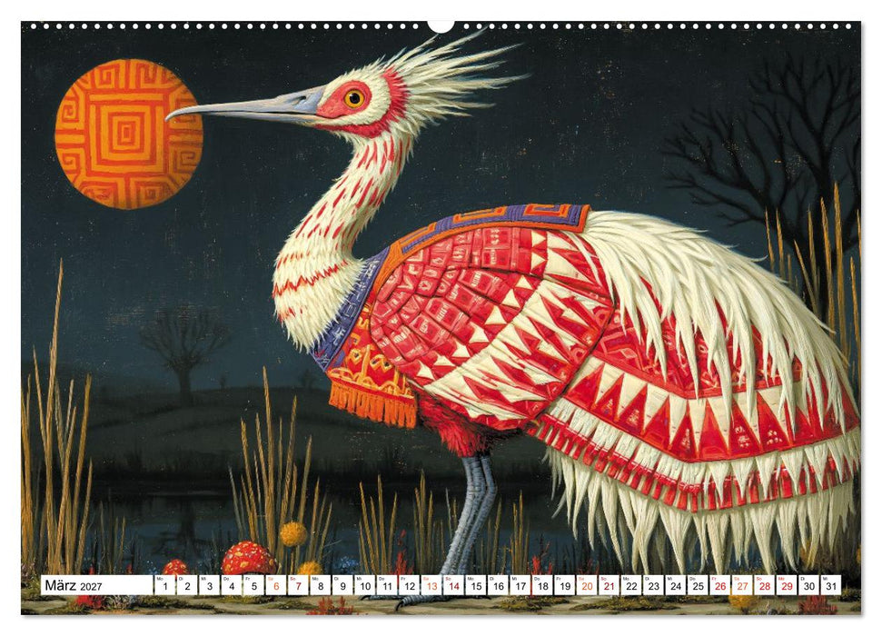 Schräge Vögel im Blick (CALVENDO Wandkalender 2027)