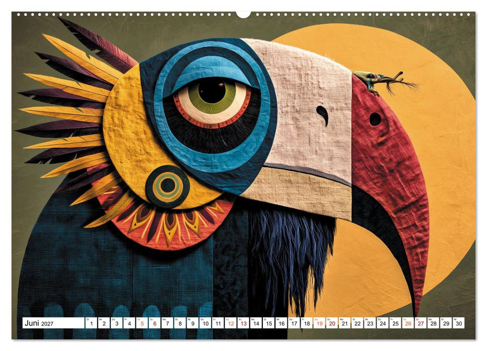 Schräge Vögel im Blick (CALVENDO Wandkalender 2027)