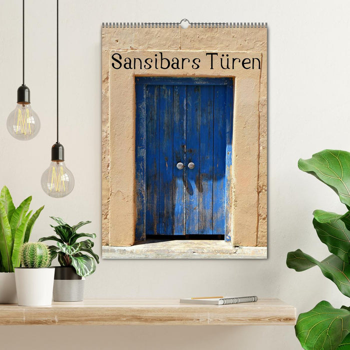 Sansibars Türenkunst (CALVENDO Wandkalender 2027)