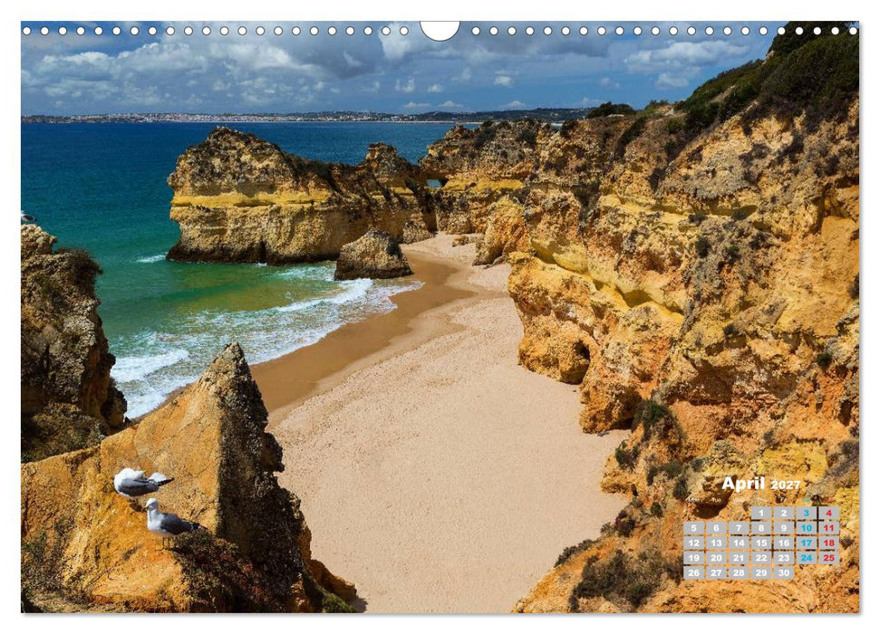 ALGARVE Portugals red coast (CALVENDO Monthly Calendar 2027)