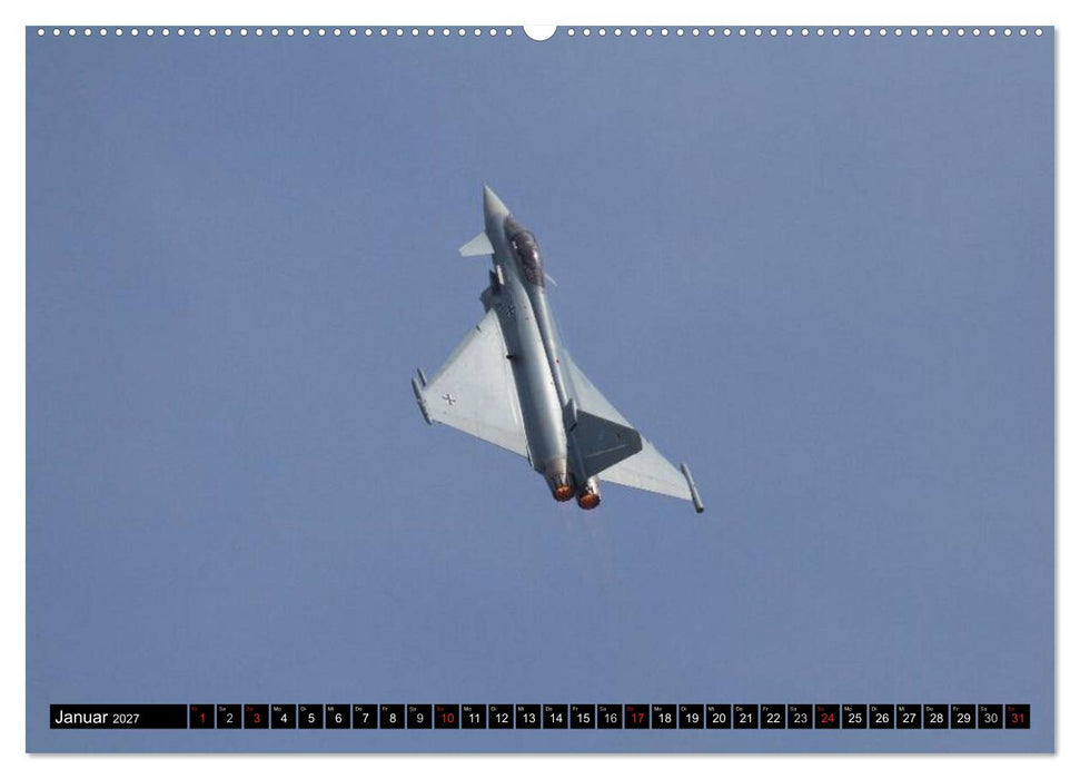 Augenblicke in der Luft: Eurofighter Typhoon (CALVENDO Wandkalender 2027)