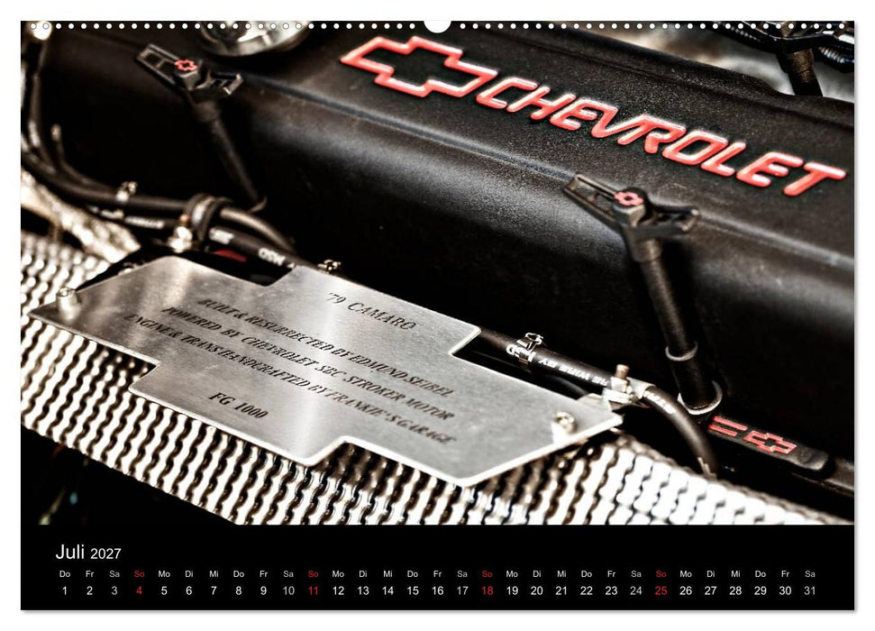 Chevrolet Camaro ´79 (CALVENDO Premium Wandkalender 2027)