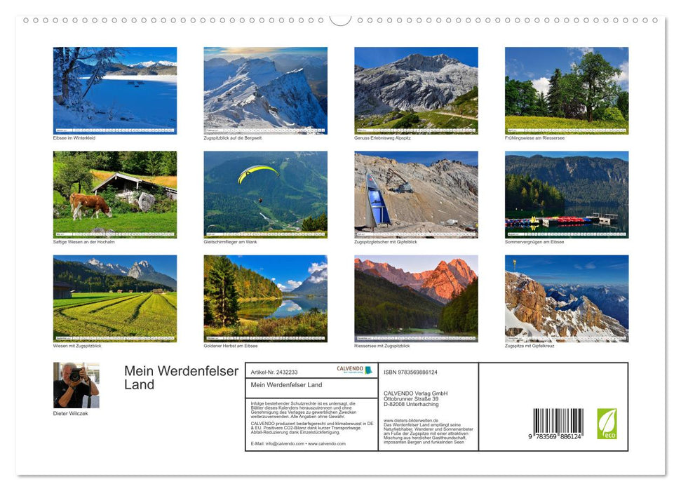 Mein Werdenfelser Land (CALVENDO Premium Wandkalender 2027)