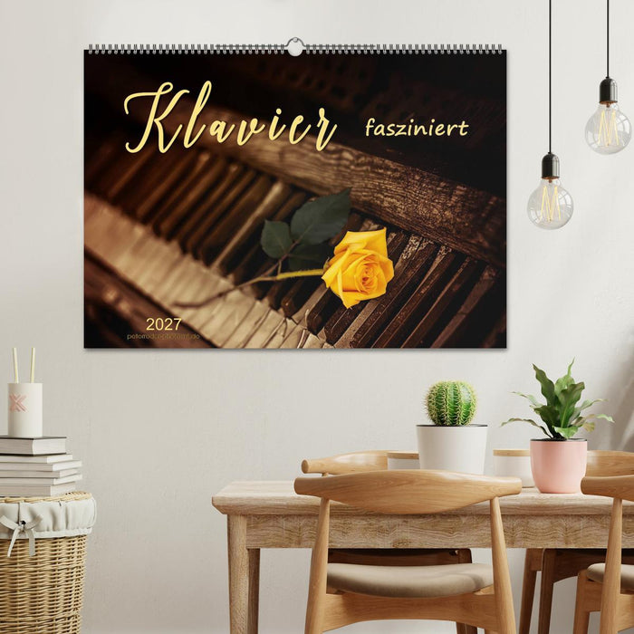 Klavier fasziniert (CALVENDO Wandkalender 2027)
