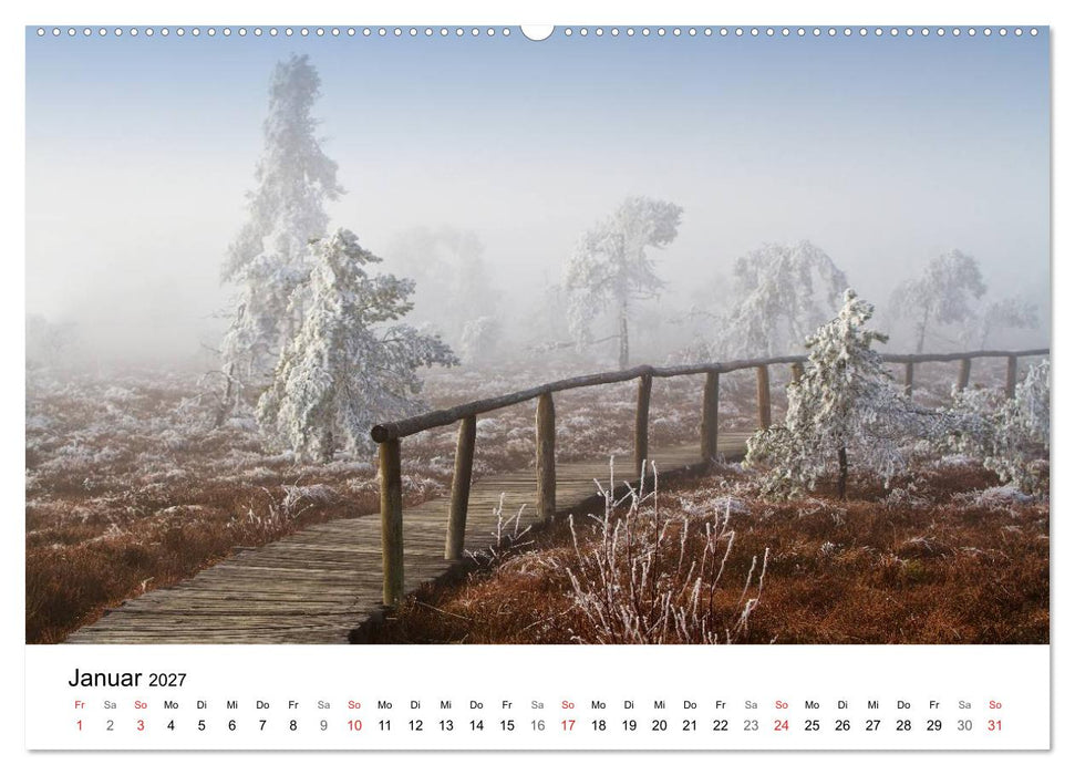 Wege durchs neue Jahr (CALVENDO Premium Wandkalender 2027)