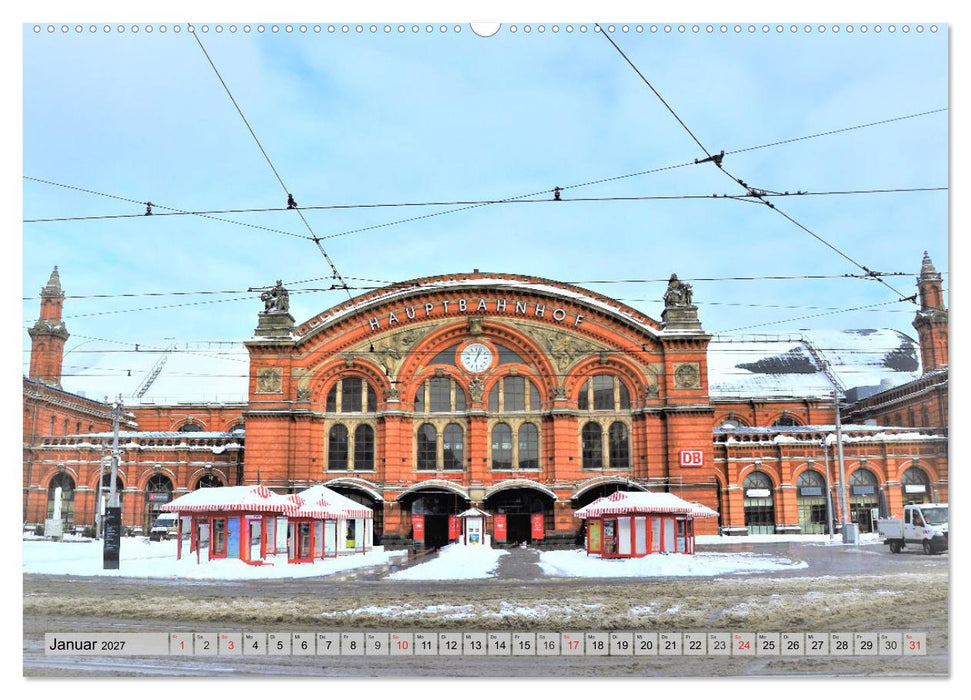 Hansestadt Bremen - Ein Stadtstaat an der Weser (CALVENDO Wandkalender 2027)