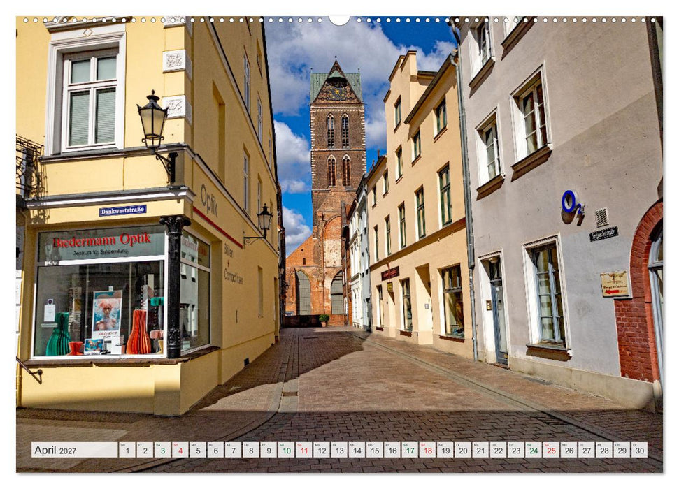Wismar – Eine Hansestadt mit Charme (CALVENDO Wandkalender 2027)