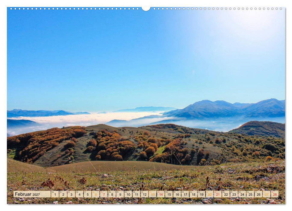 Abruzzen, vom Apennin bis an die Adria (CALVENDO Premium Wandkalender 2027)
