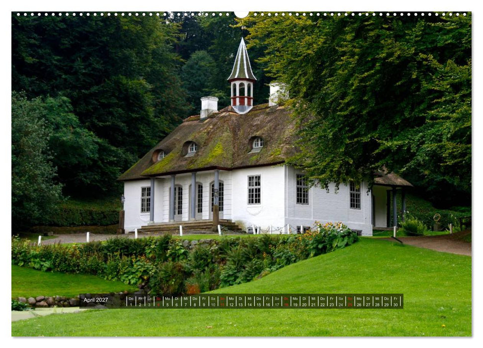 Schlösser und Burgen in Dänemark 2027 (CALVENDO Premium Wandkalender 2027)