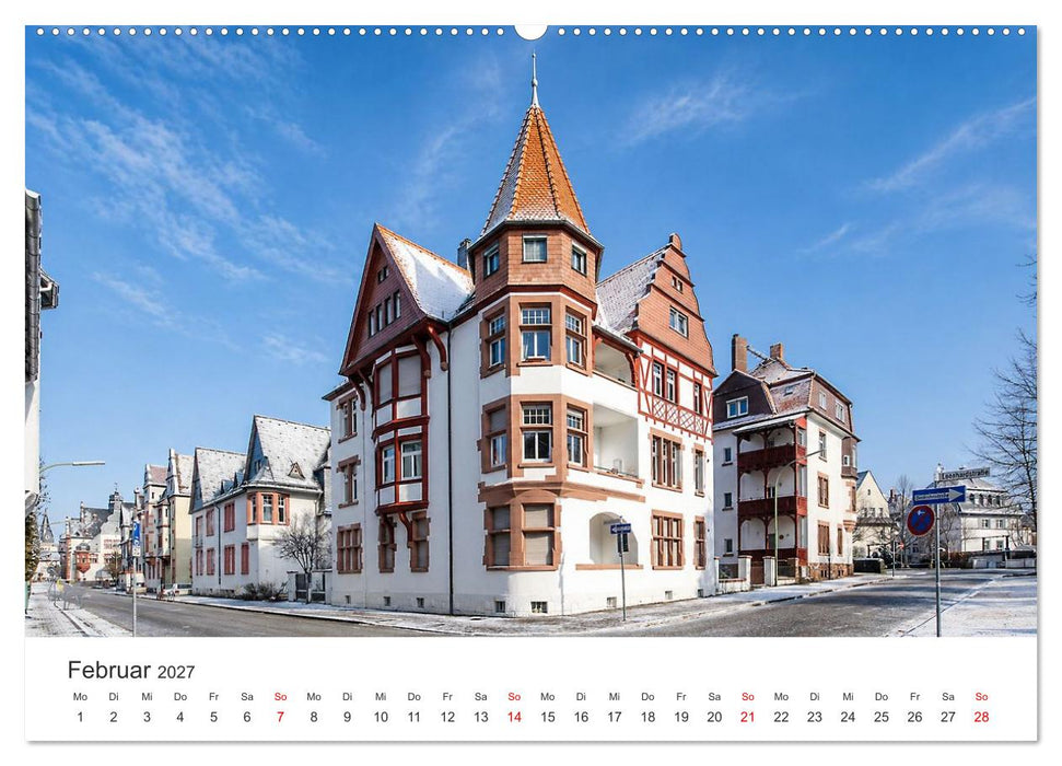 Friedberg Idylle in Hessen von Petrus Bodenstaff (CALVENDO Wandkalender 2027)