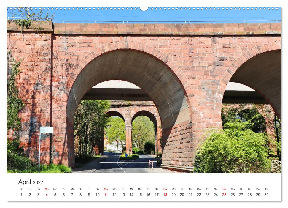 Friedberg Idylle in Hessen von Petrus Bodenstaff (CALVENDO Wandkalender 2027)