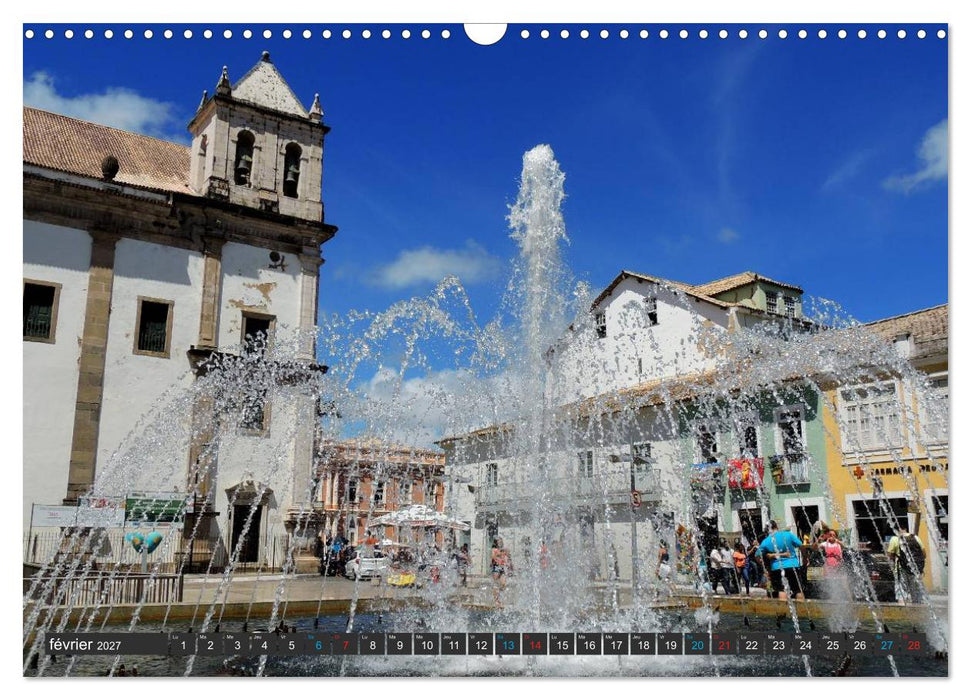 Salvador de Bahia – Brésil (CALVENDO Calendrier mensuel 2027)