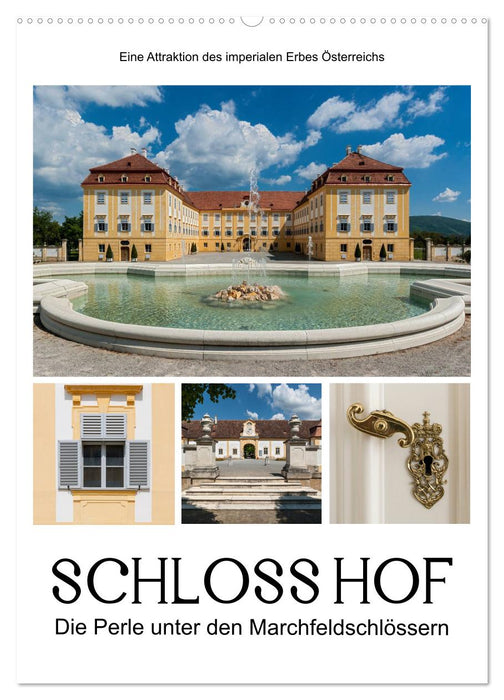 Schloss Hof – Die Perle unter den Marchfeldschlössern (CALVENDO Wandkalender 2027)