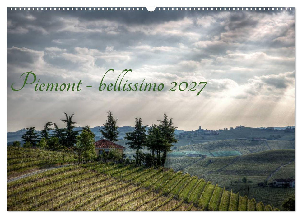 Piemont - bellissimo 2027 (CALVENDO Wandkalender 2027)