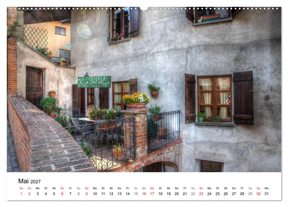 Piemont - bellissimo 2027 (CALVENDO Wandkalender 2027)