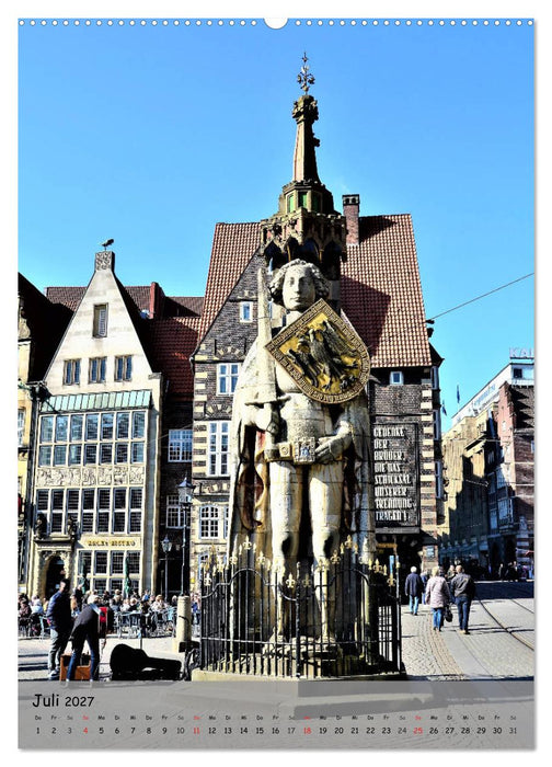 Freie Hansestadt BREMEN (CALVENDO Premium Wandkalender 2027)