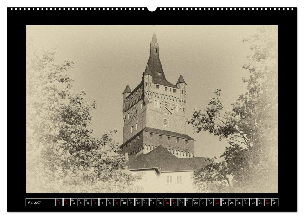 Klever Ansichten wie anno dazumal (CALVENDO Premium Wandkalender 2027)