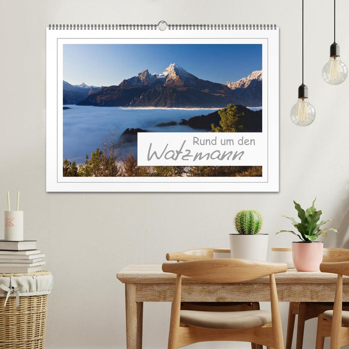 Rund um den Watzmann (CALVENDO Wandkalender 2027)