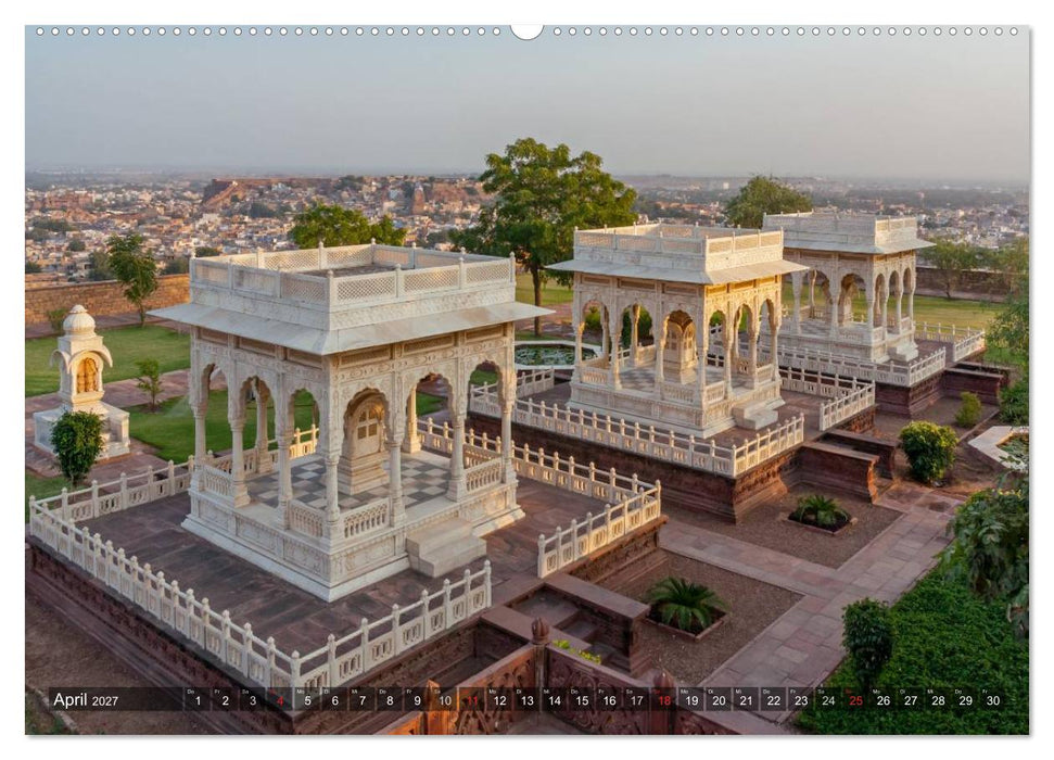 Indien, Rajasthan (CALVENDO Wandkalender 2027)
