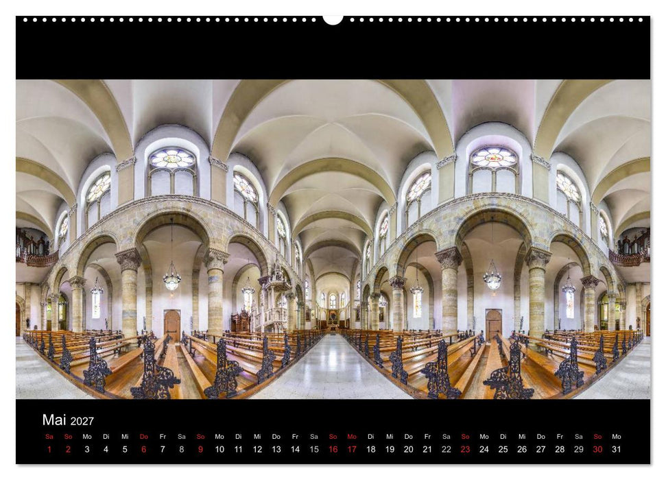 Kapellen, Kirchen und Kathedralen 2027 (CALVENDO Wandkalender 2027)