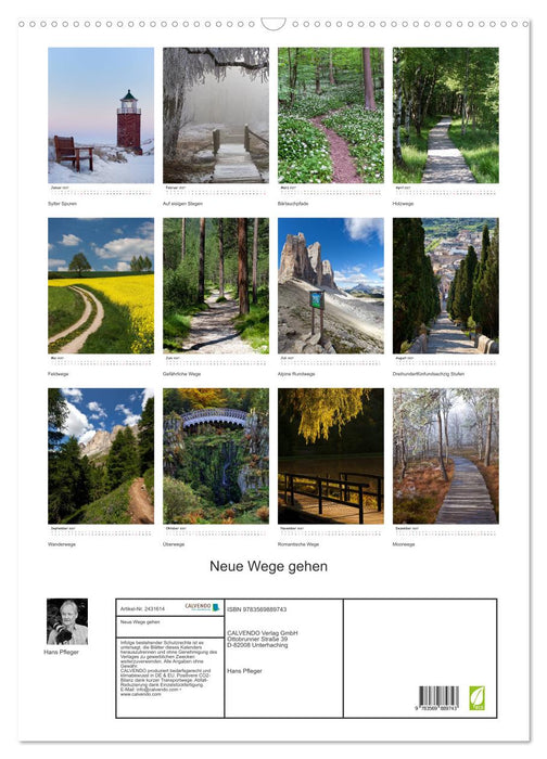 Neue Wege gehen (CALVENDO Wandkalender 2027)
