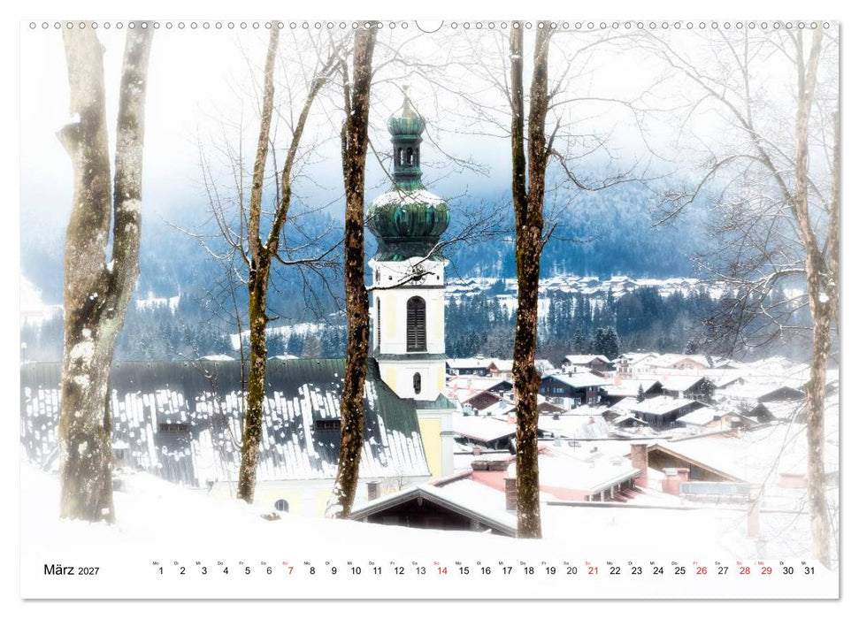 WINTERZAUBER Reit im Winkl und Umgebung (CALVENDO Premium Wandkalender 2027)