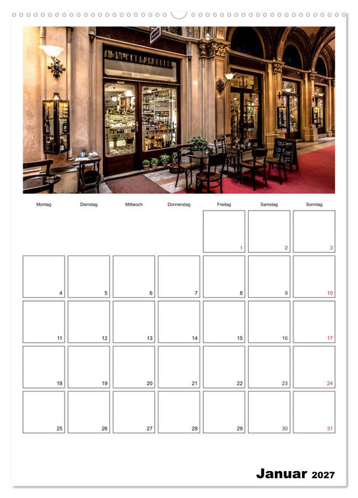 Mein Wien. Juwel an der Donau (CALVENDO Wandkalender 2027)