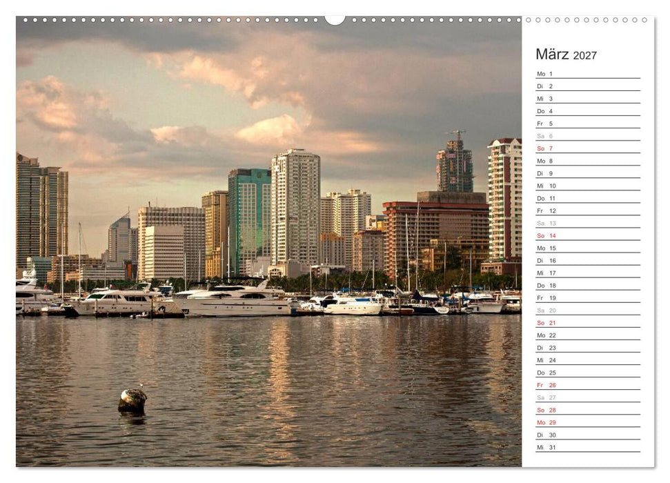 Skylines weltweit (CALVENDO Premium Wandkalender 2027)