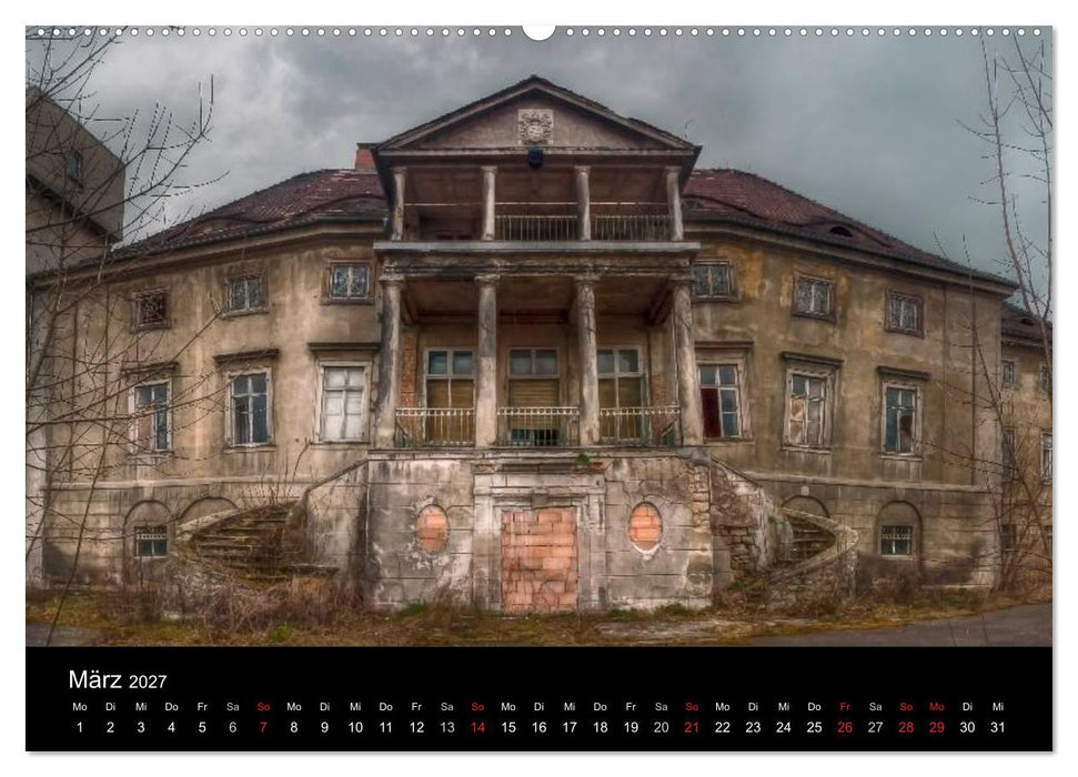 Verlassene Orte im Harz (CALVENDO Wandkalender 2027)