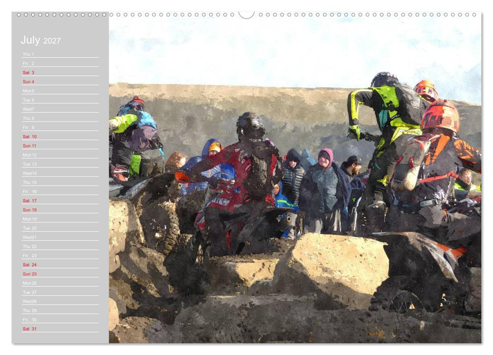 ENDURO RACING 2 (CALVENDO Premium-Calendar 2027)