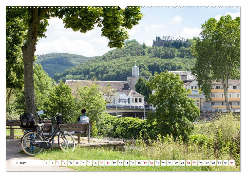 Ruhrtal mit Lennetal - Radland Deutschland (CALVENDO Premium Wandkalender 2027)