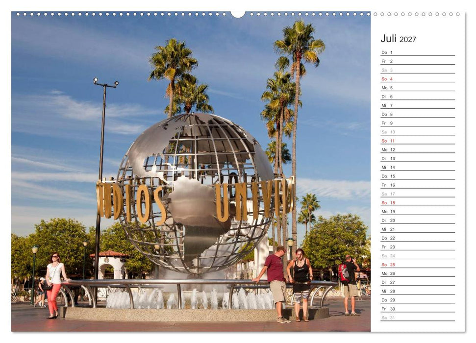 Los Angeles - Kalifornien (CALVENDO Premium Wandkalender 2027)
