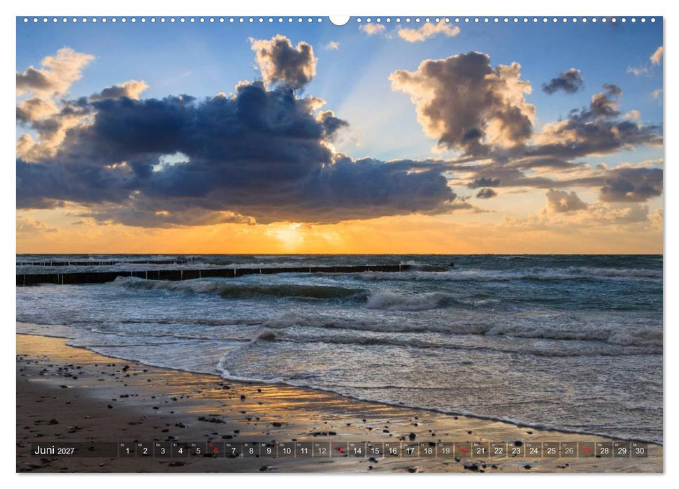 Stimmungsvolle Ostseeküste 2027 (CALVENDO Wandkalender 2027)