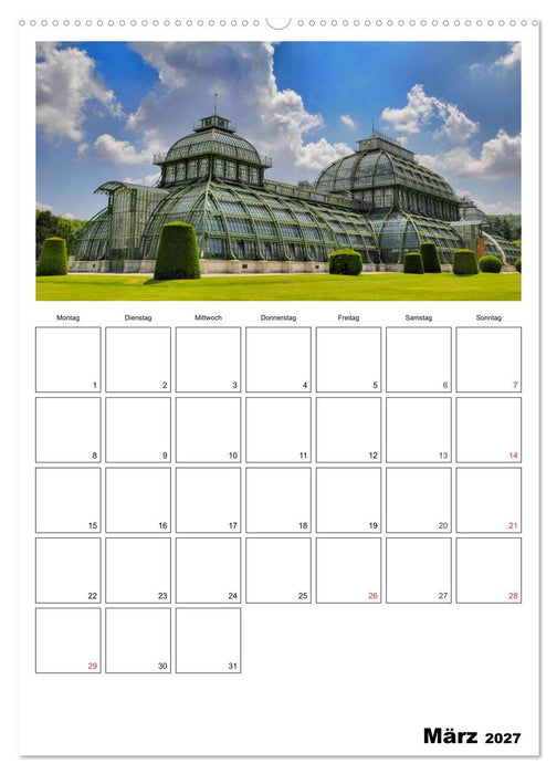 Mein Wien. Juwel an der Donau (CALVENDO Premium Wandkalender 2027)
