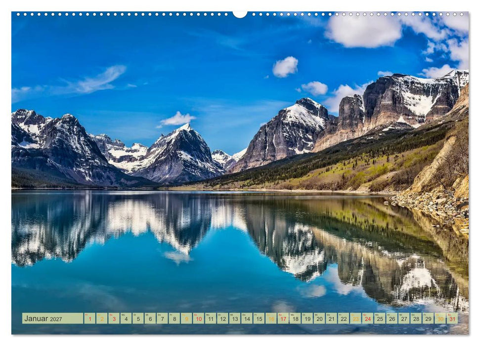 Nationalparks der USA - atemberaubend schön (CALVENDO Premium Wandkalender 2027)