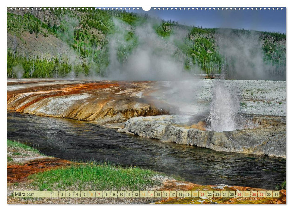 Nationalparks der USA - atemberaubend schön (CALVENDO Premium Wandkalender 2027)