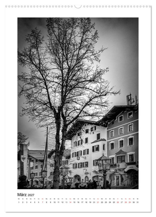 Kitzbühel Monochrom (CALVENDO Wandkalender 2027)