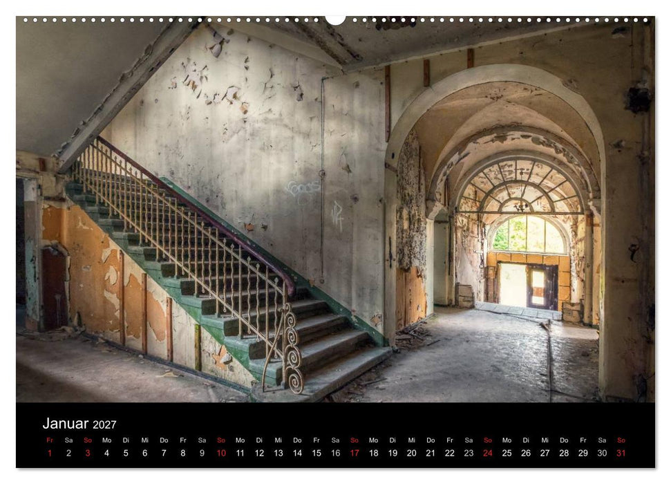 Verlassene Orte im Harz (CALVENDO Premium Wandkalender 2027)