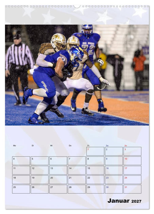American Football - Kickoff (CALVENDO Wandkalender 2027)