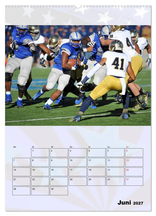 American Football - Kickoff (CALVENDO Wandkalender 2027)
