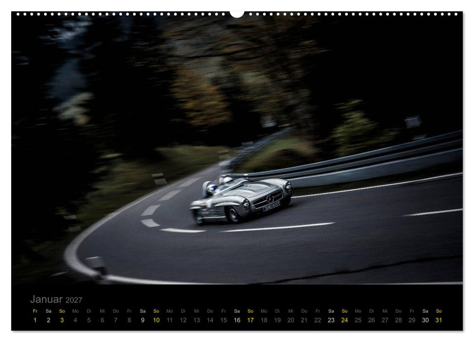 Mercedes Benz 300SL - Racing (CALVENDO Wandkalender 2027)