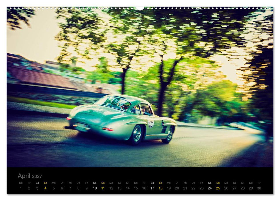 Mercedes Benz 300SL - Racing (CALVENDO Wandkalender 2027)